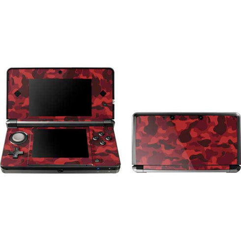 Red Street Camo Nintendo Skins